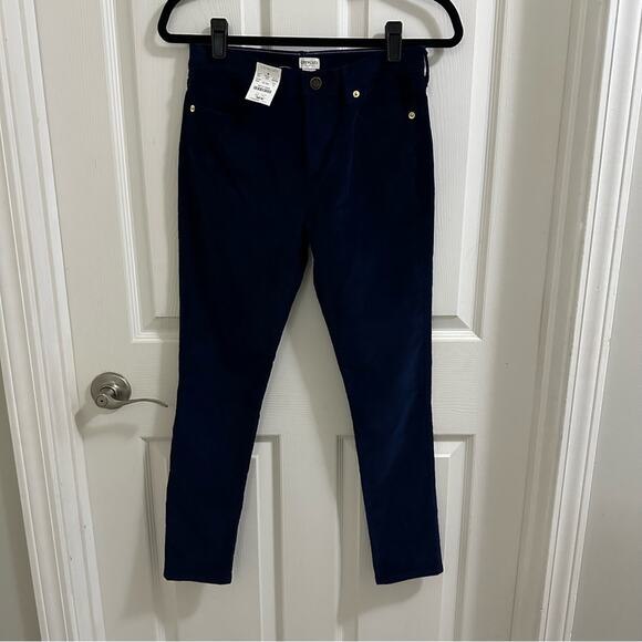 CREWCUTS Girls Corduroy Skinny Fit Pants size 14 (kids XL) color ANA Blue NWT - Picture 2 of 11